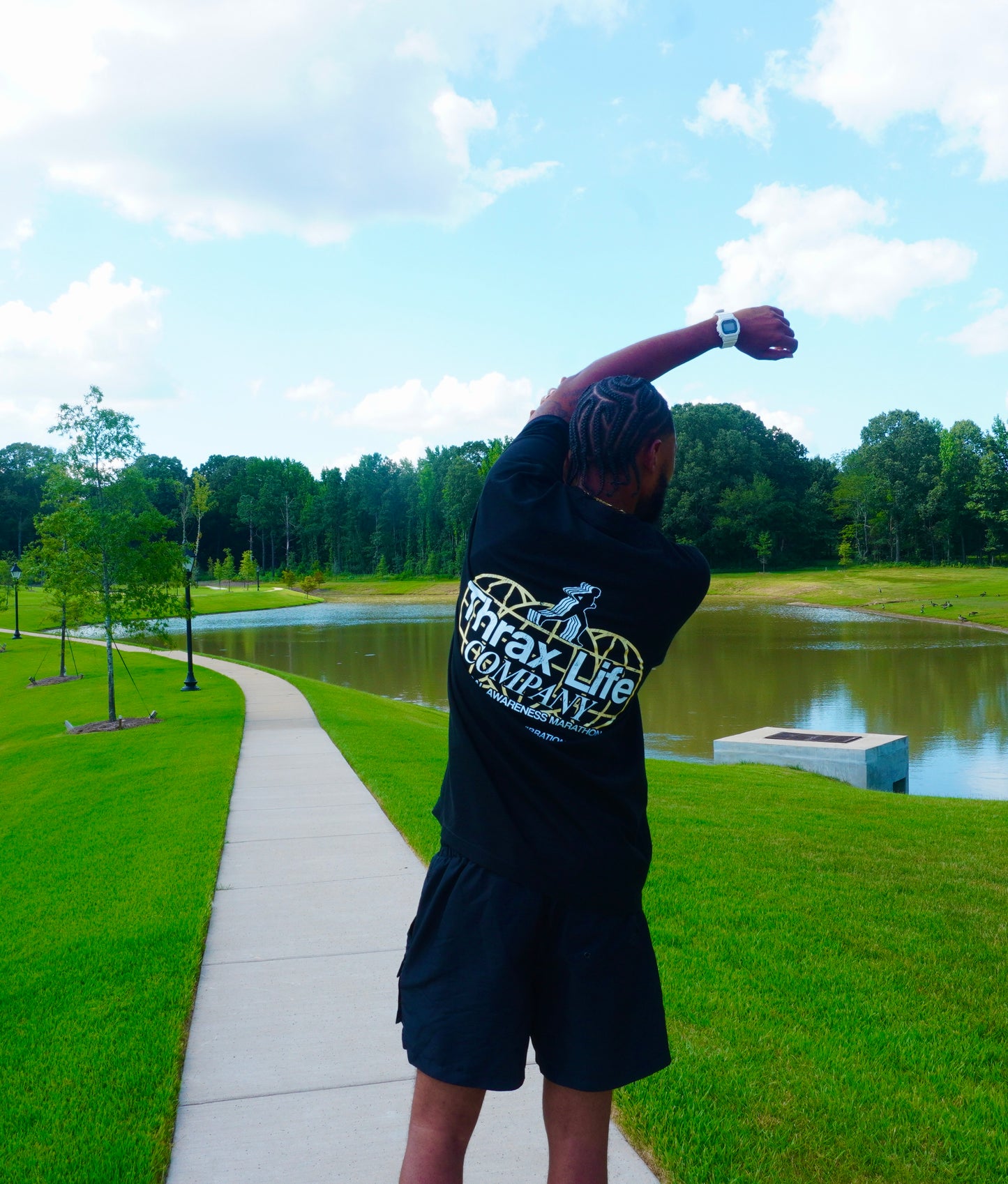 UNIVERSAL MARATHON TEE (BLACK)