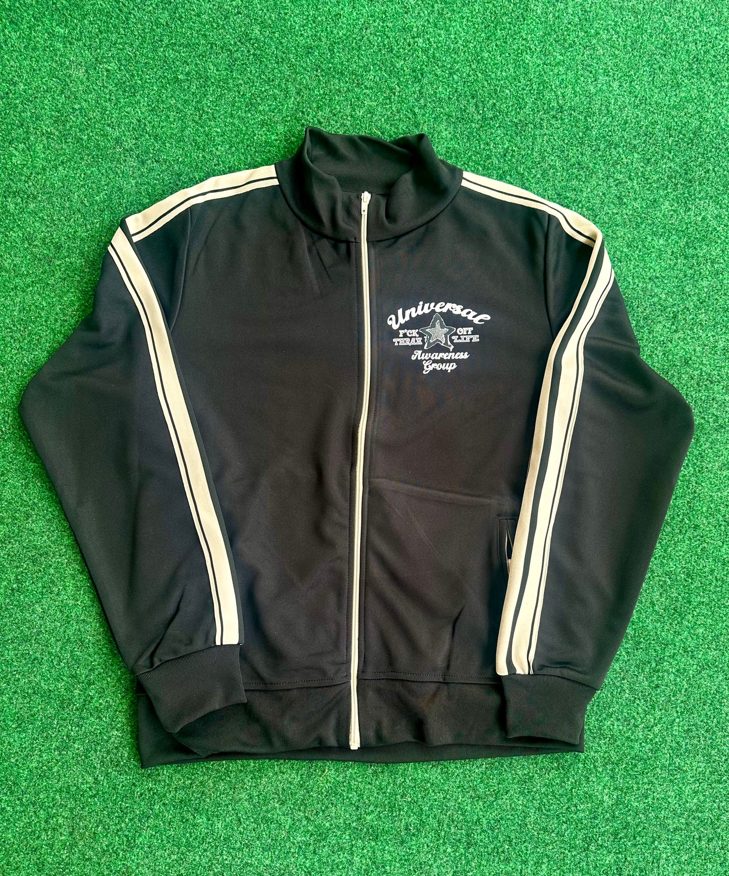UNIVERSAL TRACKSUIT BLACK/CREAM