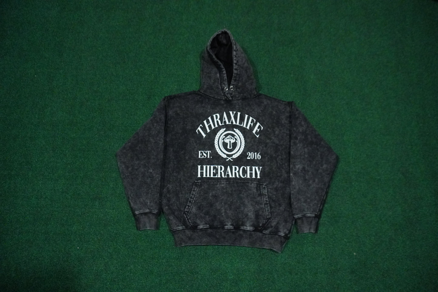 Black Acid Washed Stacked Set