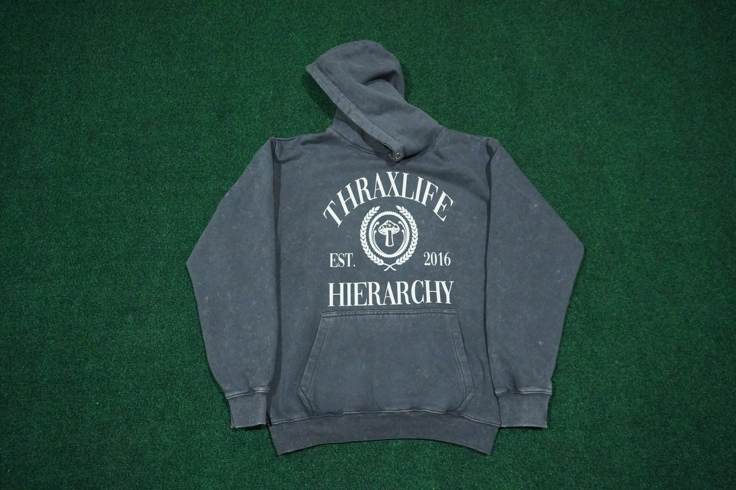 Grey Acid Washed Stacked Set
