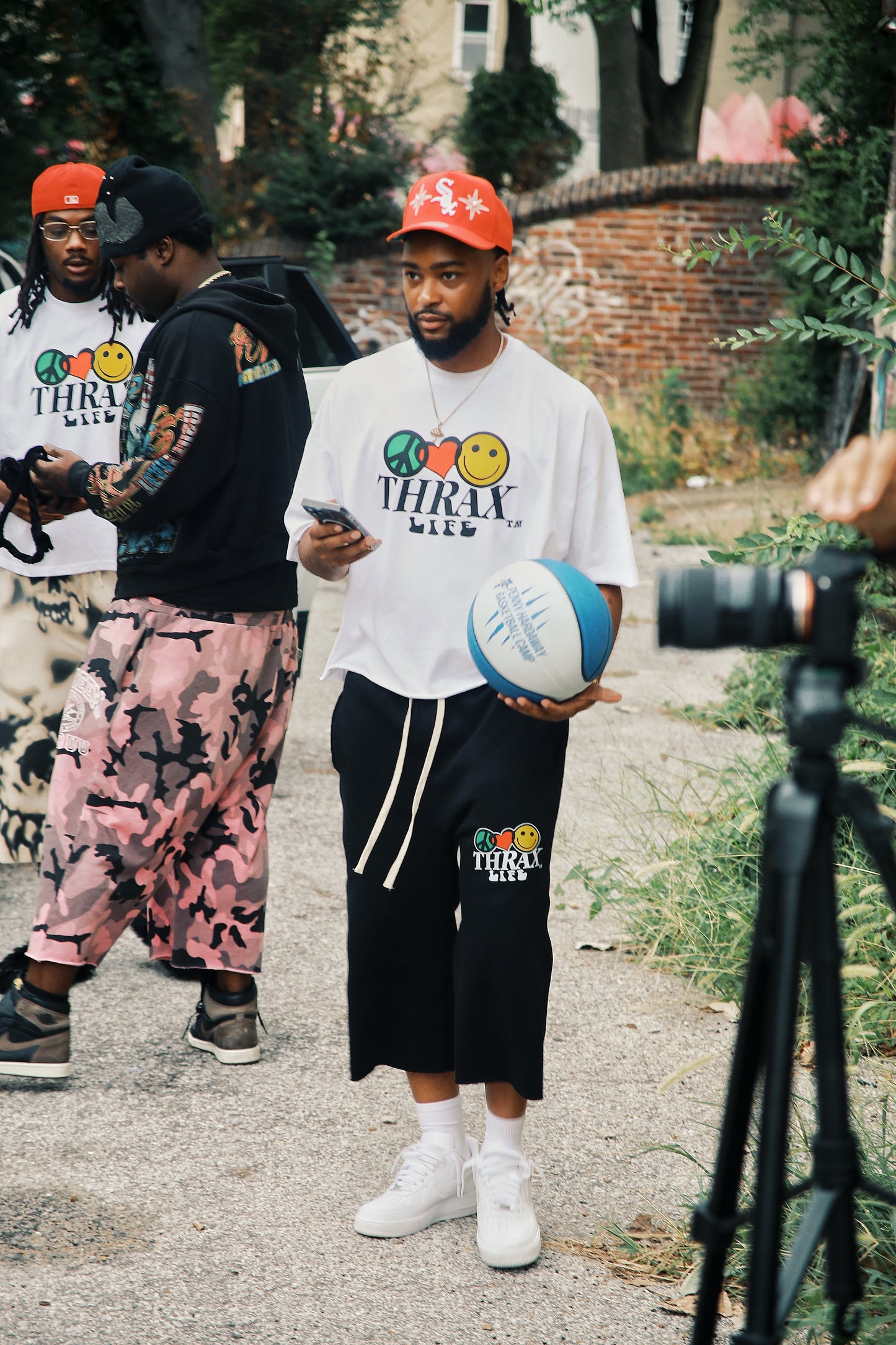 HAPPY TRIP BLACK KOREAN SHORTS