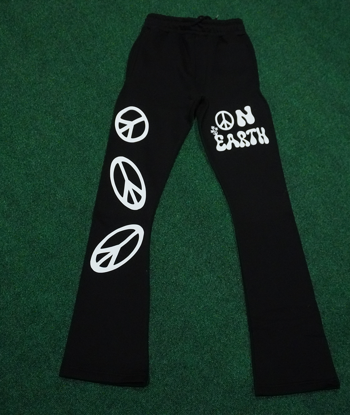 Peace Hoodie Set (Black)