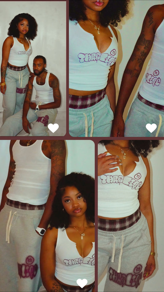 CLASSIC 90’s BOXER SWEATS (GREY, BURGUNDY)