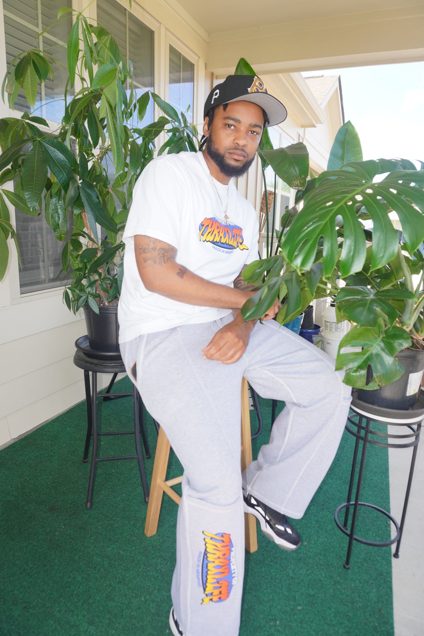 PPP GARMET DYE TEE