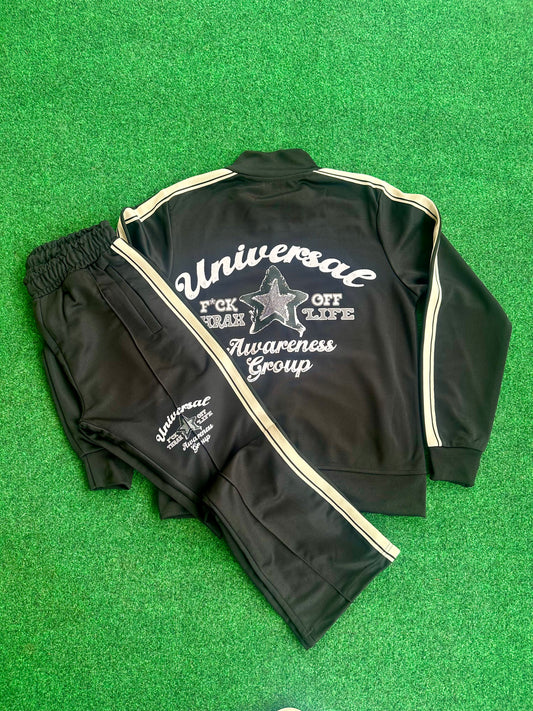UNIVERSAL TRACKSUIT BLACK/CREAM
