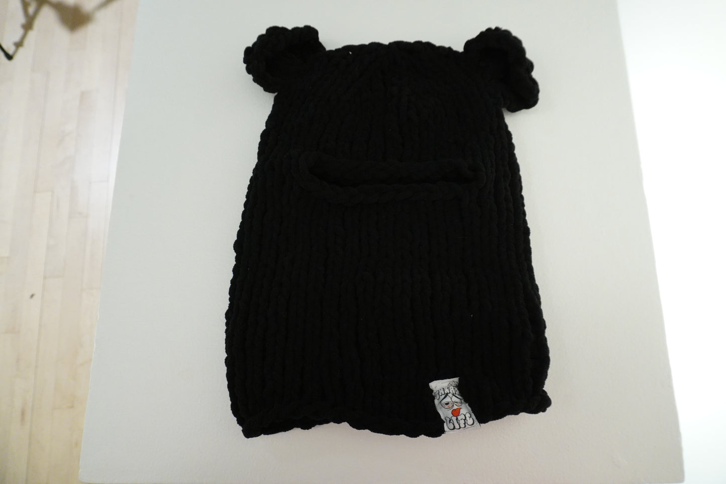 Black Knitted Mouse Ski