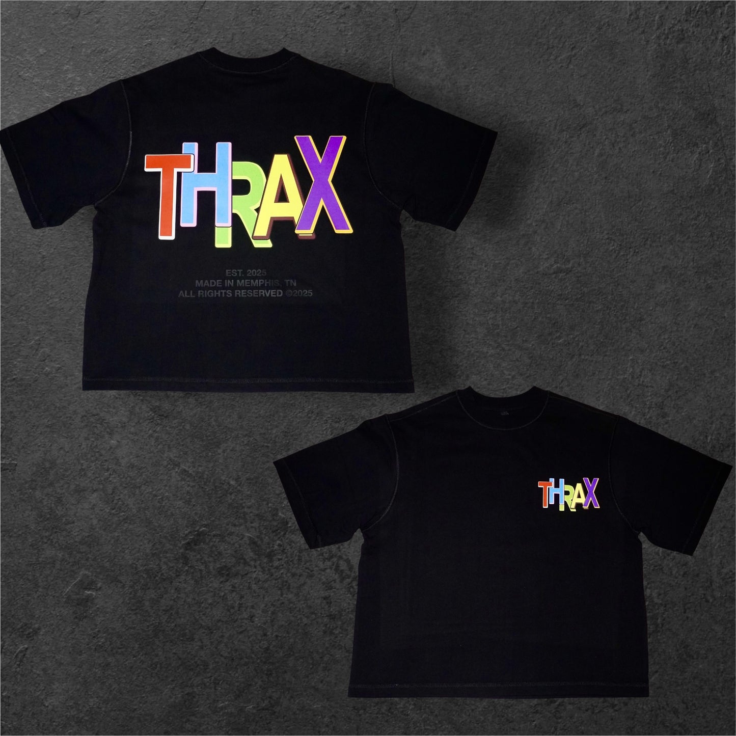 THRAX MADE IN MEMPHIS JET BLACK