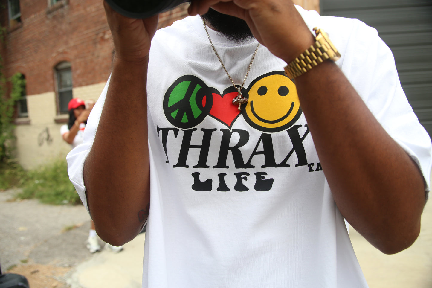 HAPPY TRIP OVERSIZED CROPPED TEE