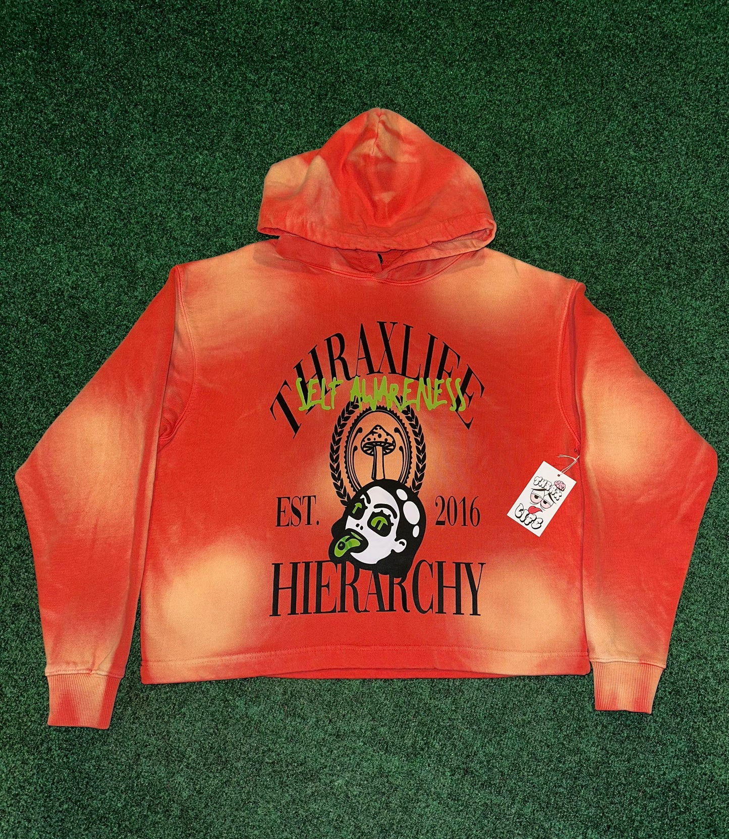 ORANGE WEDNESDAY SELF AWARENESS HOODIE